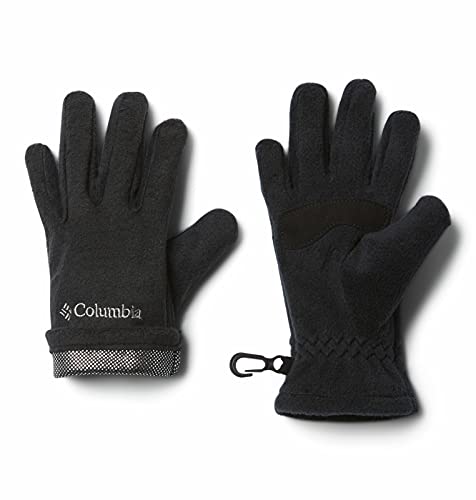 Columbia Youth Thermarator Glove Guantes Polares, Unisex niños, Black, M