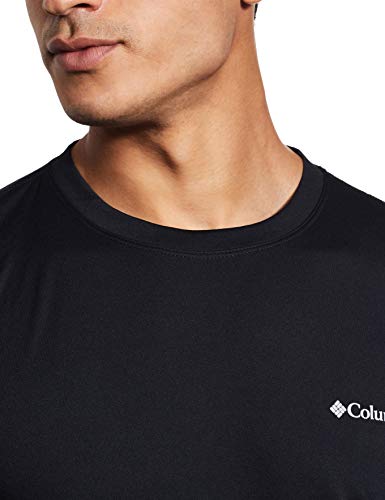 Columbia Zero Rules, Camiseta de manga corta, Hombre, Negro, Talla M