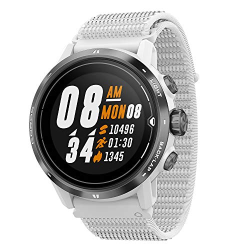Coros APEX Pro - Reloj GPS multideportivo premium con monitor de frecuencia cardíaca, batería GPS completa de 40 horas