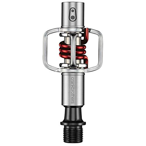 Crankbrothers XC Renn Systempedale Eggbeater 1, 1479, Farbe silber / rot