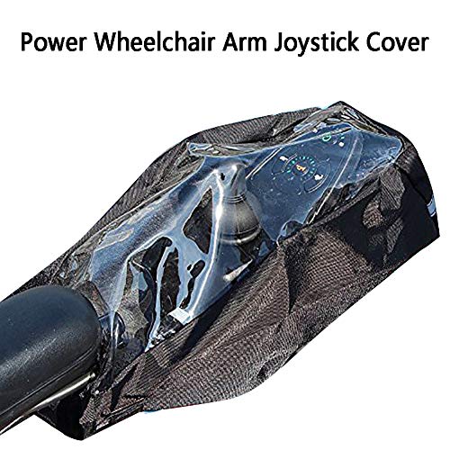 Cubierta de reposabrazos para silla de ruedas eléctrica, cubierta de lluvia para silla de ruedas, protector de control de muñeca para silla de ruedas
