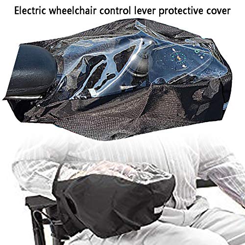 Cubierta de reposabrazos para silla de ruedas eléctrica, cubierta de lluvia para silla de ruedas, protector de control de muñeca para silla de ruedas