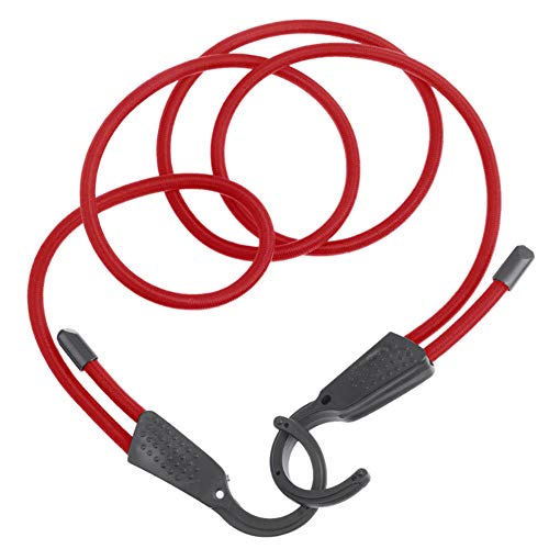 Cuerda de equipaje de coche, Cordón elástico ajustable para coche, Cuerda de Sujeción, Cuerdas elásticas de goma con gancho para coche Camper Troncos de camping 1,5/3M