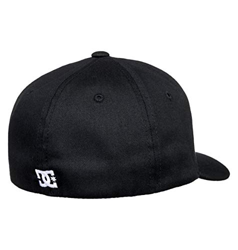 DC Shoes Cap Star-Gorra Flexfit para Chicos 8-16, Niños, 1SZ, Negro