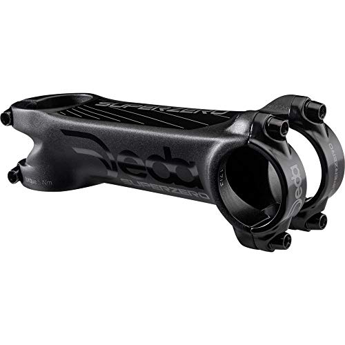 Deda Elementi Superzero Stem/Attacco 100 mm, POB Finish, Alloy 2014, 82 °, MY19 potences Unisex, Negro