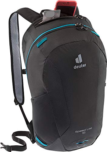 Deuter Speed Lite 16 Mochila de Senderismo, Unisex, Black, 16 L