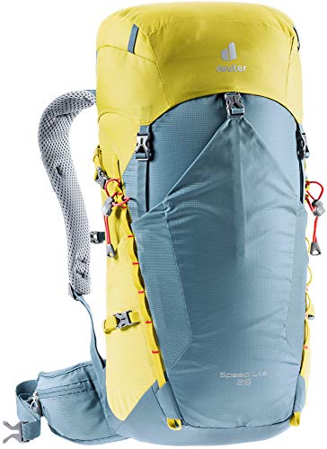 Deuter Speed Lite 26 Mochila de Senderismo, Unisex, Slateblue-greencurry, 26 L