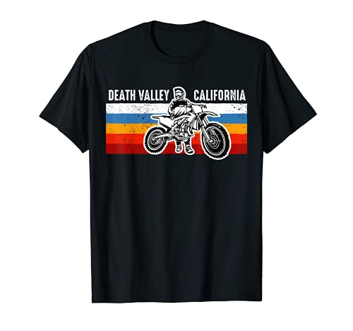 Dirt Bike Death Valley, California - Bicicleta de tierra vintage Camiseta