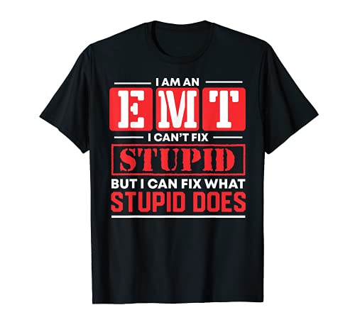 Divertido EMT Nuevos Técnicos Médicos de Emergencia Soy Un EMT Camiseta