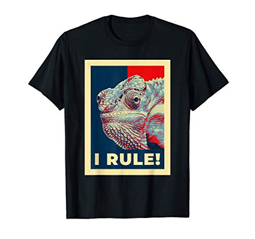 Divertido pantera camaleón político Camiseta
