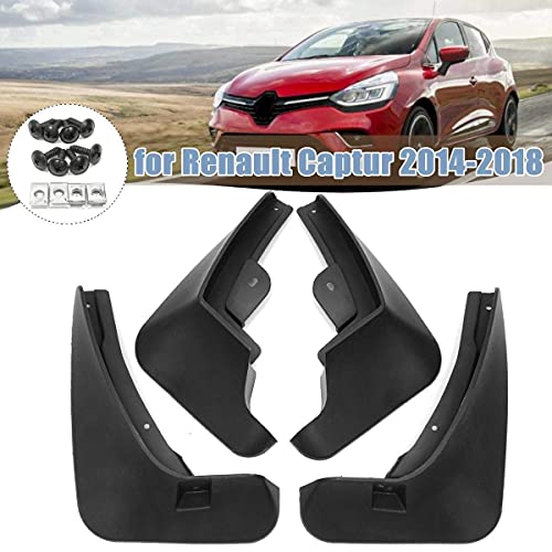 DSEB 4 Piezas de Guardabarros para Coche, para N Issan Navarre, Guardabarros antisalpicaduras Antimanchas, fácil instalación, Modelado de decoración de Coche