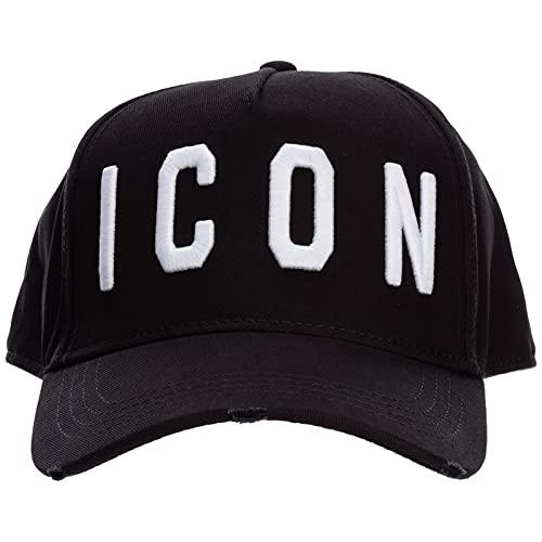 Dsquared2 Icon Gorra de Beisbol Hombre Nero - Bianco