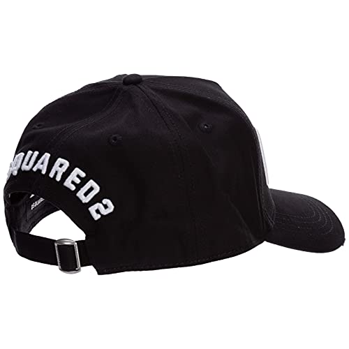 Dsquared2 Icon Gorra de Beisbol Hombre Nero - Bianco