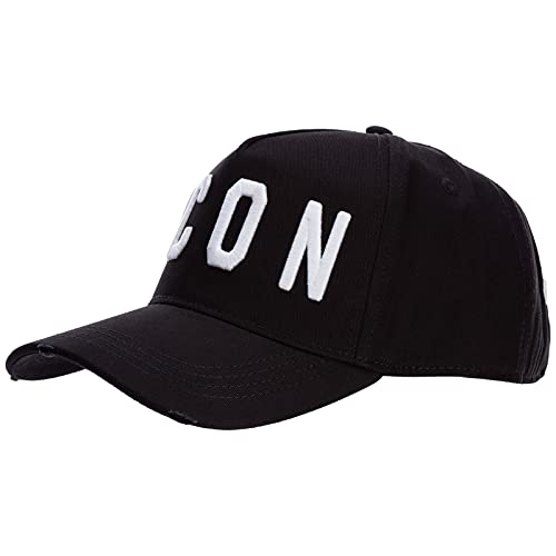 Dsquared2 Icon Gorra de Beisbol Hombre Nero - Bianco