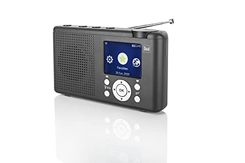 Dual MCR 200 - Radio de Mesa por Internet, Dab+, Dab, FM por Internet, Dab+, FM, USB, Bluetooth, Color Negro