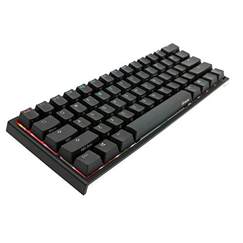 Ducky One 2 Mini Gaming Tastatur, MX-Red, RGB-LED, Schwarz (US)