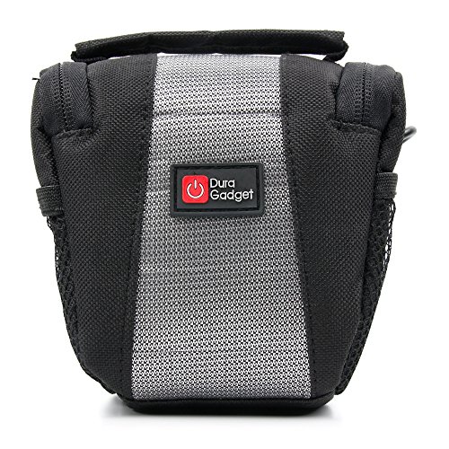 DURAGADGET Funda Compatible con Cámara de acción Nilox EVO 360 / EVO 360+ / EVO 4K / EVO 4K+ / EVO MM93 / F-60 EVO | con Asa De Hombro Ajustable - Ideal para Viajes/Excursiones