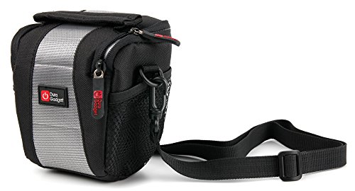 DURAGADGET Funda Compatible con Cámara de acción Nilox EVO 360 / EVO 360+ / EVO 4K / EVO 4K+ / EVO MM93 / F-60 EVO | con Asa De Hombro Ajustable - Ideal para Viajes/Excursiones