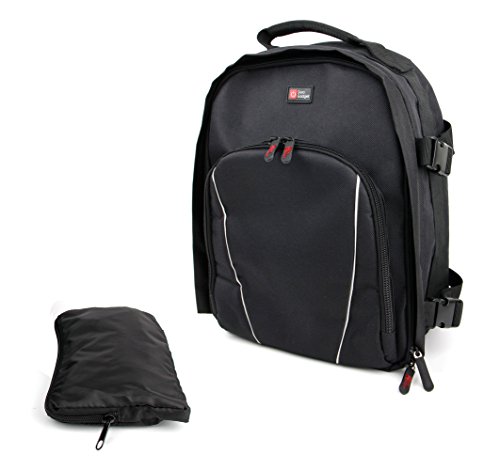 DURAGADGET Mochila/Botiquín Compatible con Equipo De Primeros Auxilios + Funda Impermeable Médicos/Compatible conmédicos/Enfermeros