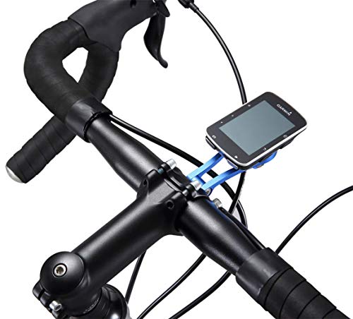 Dymoece - Soporte de Bicicleta para Garmin Edge 25 130 200 500 510 520 800 810 820 1000 1030, cámara Gopro e iluminación de Bicicleta, Color Rojo