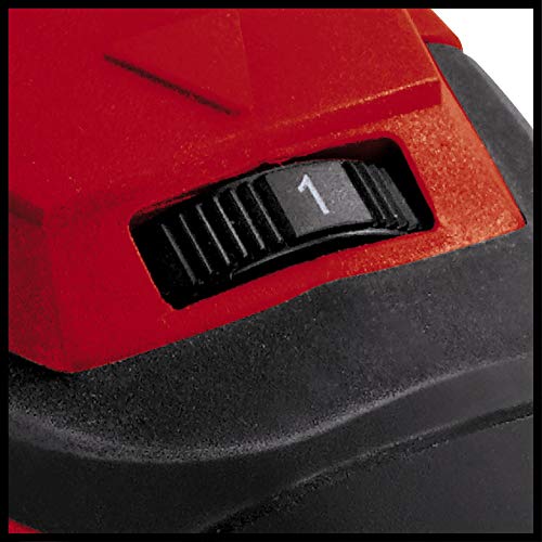 Einhell Amoladora angular TE-AG 125 CE (1100 W, disco Ø 125 mm, electrónica constante, capó de protección, llave en mango adicional ajustable, sin disco de corte)