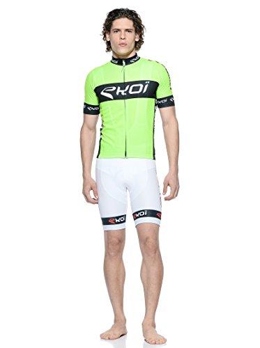 Ekoi Maillot Competición Verde XXL