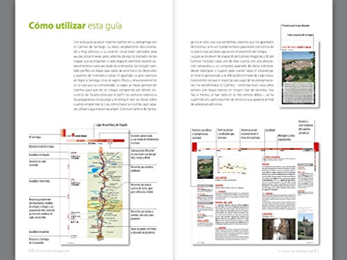 El Camino de Santiago a pie: Lugares - Albergues - Etapas - Servicios (Viajes y rutas)