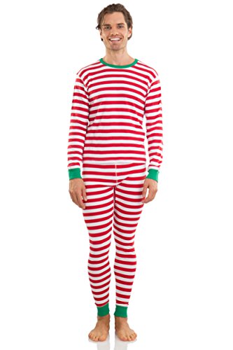 elowel Red & White Stripe Pyjama Set Size S