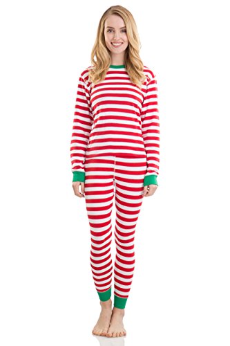 elowel Red & White Stripe Pyjama Set Size S