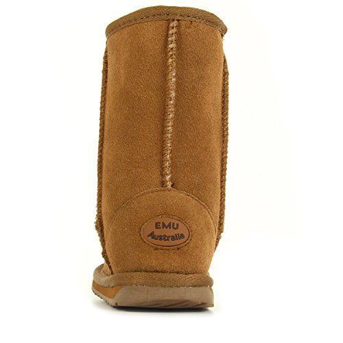 Emu Wallaby Lo K10102 - Botas de ante para niños, color beige (chestnut), talla 24 EU (7 UK)