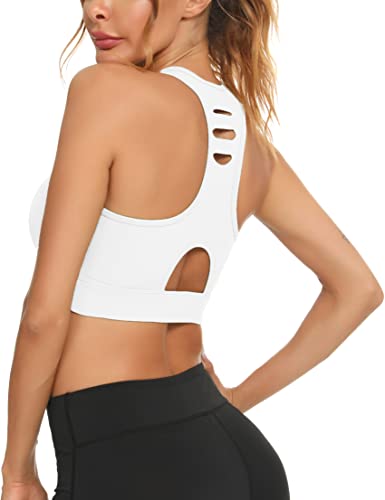 Enjoyoself Sujetador Deportivo Mujer Lencería Sujetador Acolchado Ropa Interior Deportiva Push Up Brassiere Elástico Almohadillas Extraíbles Yoga Jogging