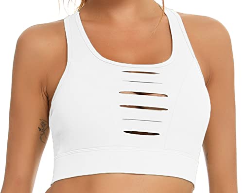 Enjoyoself Sujetador Deportivo Mujer Lencería Sujetador Acolchado Ropa Interior Deportiva Push Up Brassiere Elástico Almohadillas Extraíbles Yoga Jogging