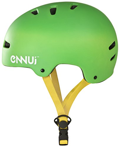 Ennui Helm BCN Helmet - Casco de Skateboarding, Color Verde, Talla S/M