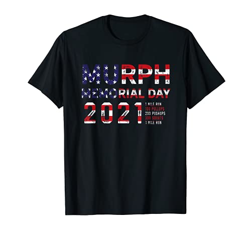 Entrenamiento WOD Memorial Day Murph 2021 Camiseta