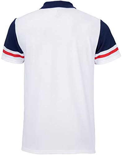 Equipe de FRANCE de football - Camiseta polo de la Selección Francesa de Fútbol (talla de adulto), Hombre, azul, XXL