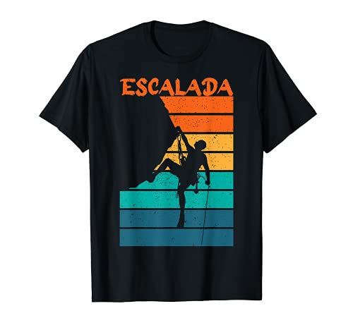 Escalada Montañas Deporte Retro Parkour Hombre Mujer Regalo Camiseta