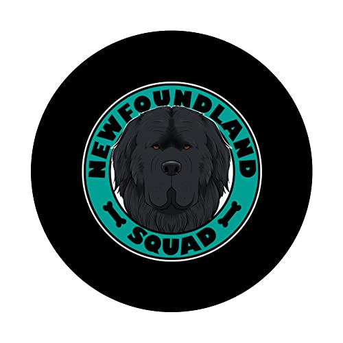 Escuadra Terranova Amantes de los perros I Terranova PopSockets PopGrip Intercambiable