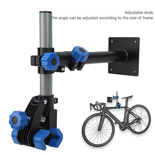 Estante de Montaje en Pared para Bicicletas, Estante de Reparación de Bicicletas de Material de Acero Al Carbono ABS + para el Hogar para Bicicletas