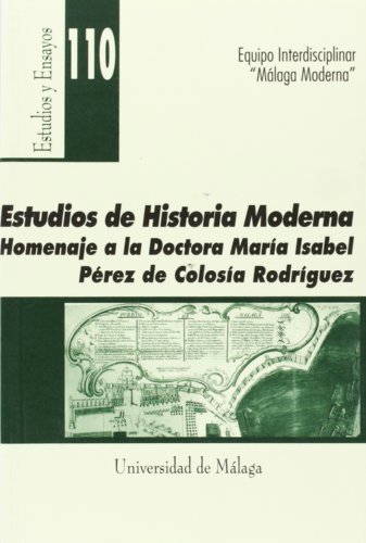 Estudios de Historia Moderna: 110 (Estudios y Ensayos)