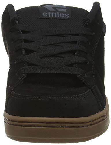 Etnies Kingpin, Zapatos de Skate Hombre, Negro/Gris Oscuro/Goma, 42 EU