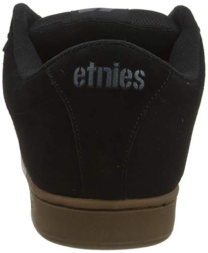 Etnies Kingpin, Zapatos de Skate Hombre, Negro/Gris Oscuro/Goma, 42 EU