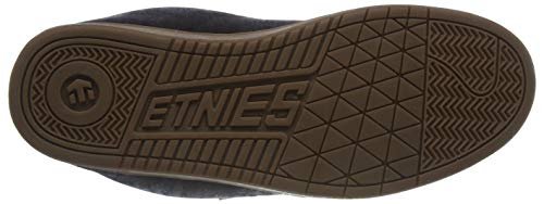Etnies Kingpin, Zapatos de Skate Hombre, Negro/Gris Oscuro/Goma, 42 EU