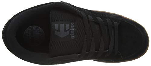 Etnies Kingpin, Zapatos de Skate Hombre, Negro/Gris Oscuro/Goma, 42 EU