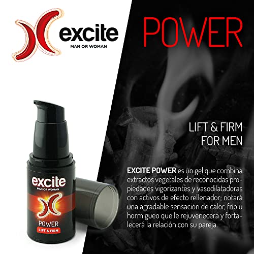 EXCITE Power Gel de calor para hombre a base de extractos vegetales. 20 ml.