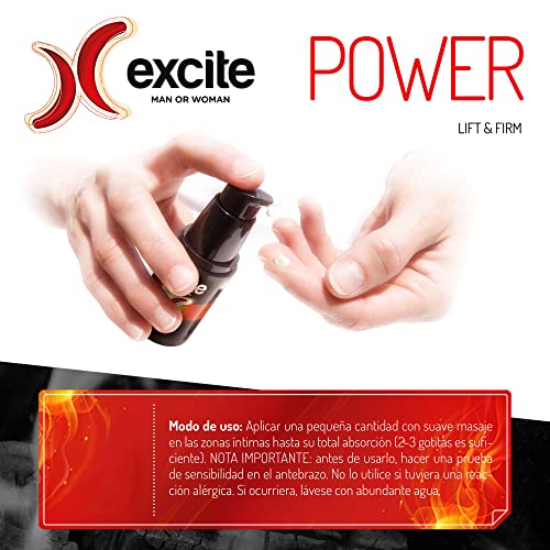 EXCITE Power Gel de calor para hombre a base de extractos vegetales. 20 ml.