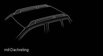 Fácil Baca/Last portaequipajes para Mercedes Benz Clase C (W202) – 5 Puertas combinado – Diseño Año 1993 Hasta 2003 – con techo normal (hochstehender) – Bacas Sistema completo de Thule
