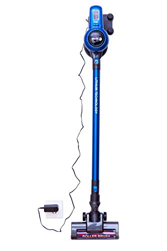 Fagor Aspirador Vertical sin Cable sin Bolsa ARES 22.2V Ciclónico Bateria Litio 2200mAh 22,2V 120W autonomía 45 min, Azul
