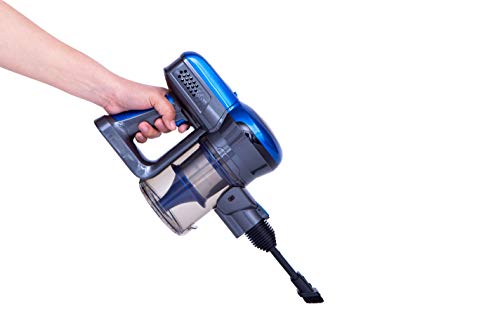 Fagor Aspirador Vertical sin Cable sin Bolsa ARES 22.2V Ciclónico Bateria Litio 2200mAh 22,2V 120W autonomía 45 min, Azul