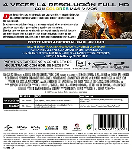 Fast & Furious 9 (4K UHD + Blu-ray) [Blu-ray]