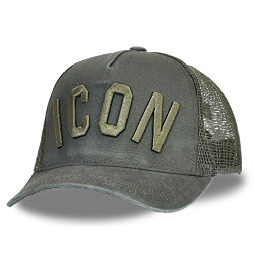 FFSMCQ Icon Letras Bordado De Algodón Gorra De Béisbol Hombres Mujeres Cliente del Diseño del Casquillo del Sombrero De Papá Negro,11074Green